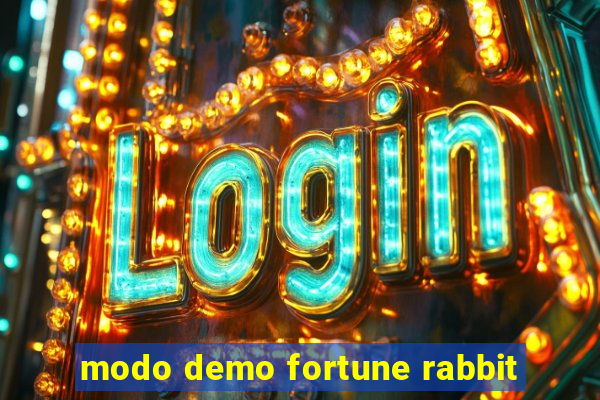 modo demo fortune rabbit